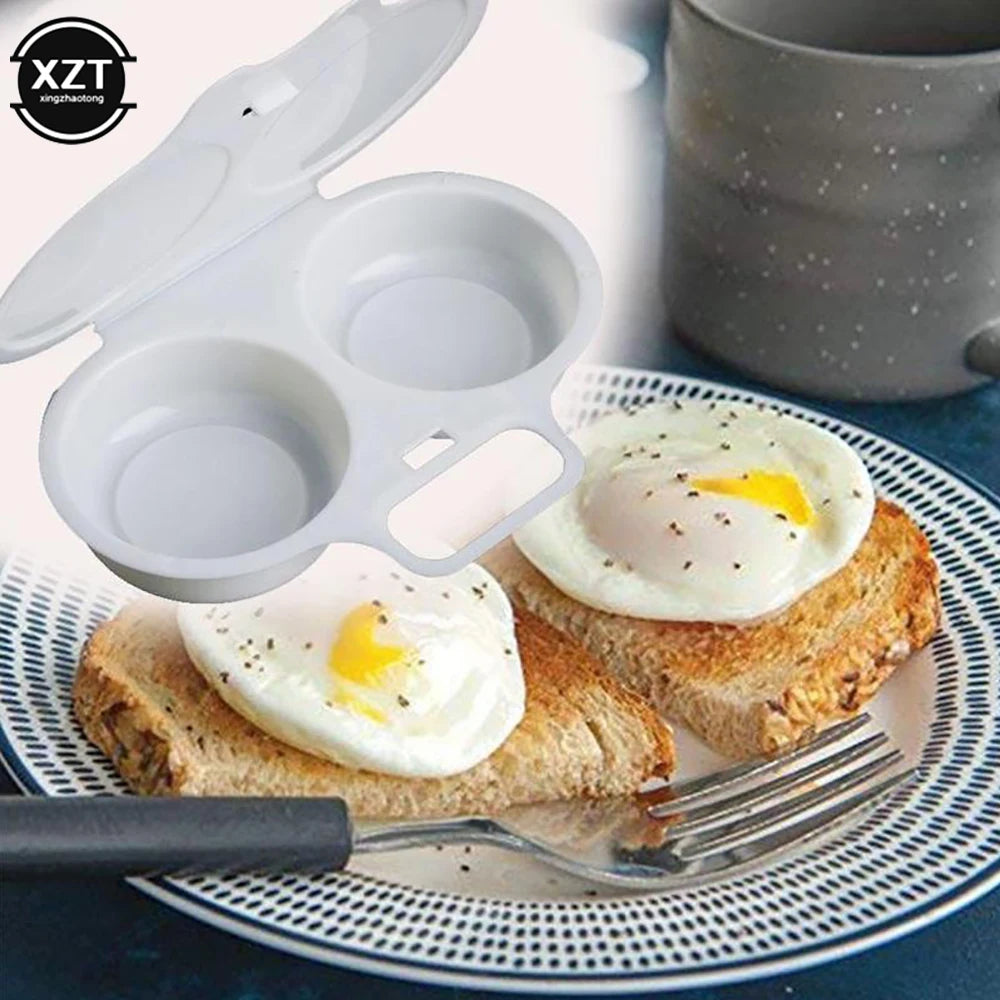 Plastic Microwave Egg Steamer: Convenient Cooking & Poaching Gadget